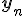 ${\bf y}_n$