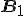 ${\bf B}_1$