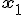 ${\bf x}_1$